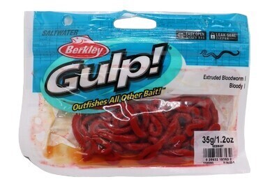 Berkley Gulp Extruded Bloodworm