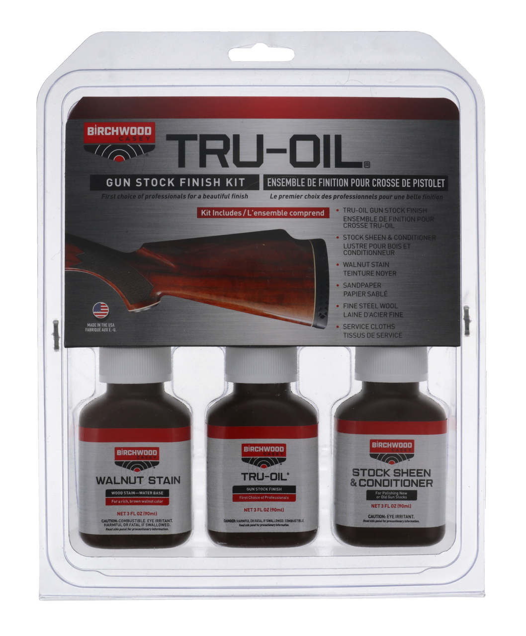 Birchwood Casey Tru-Oil Gun Stock Finish Kit