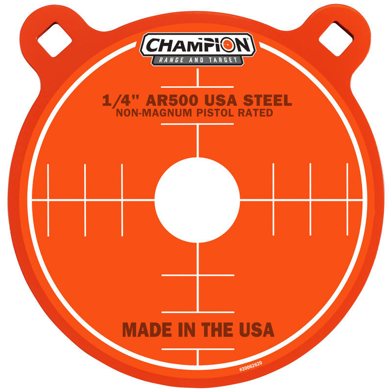 Champion Center Mass AR500 Steel Targets