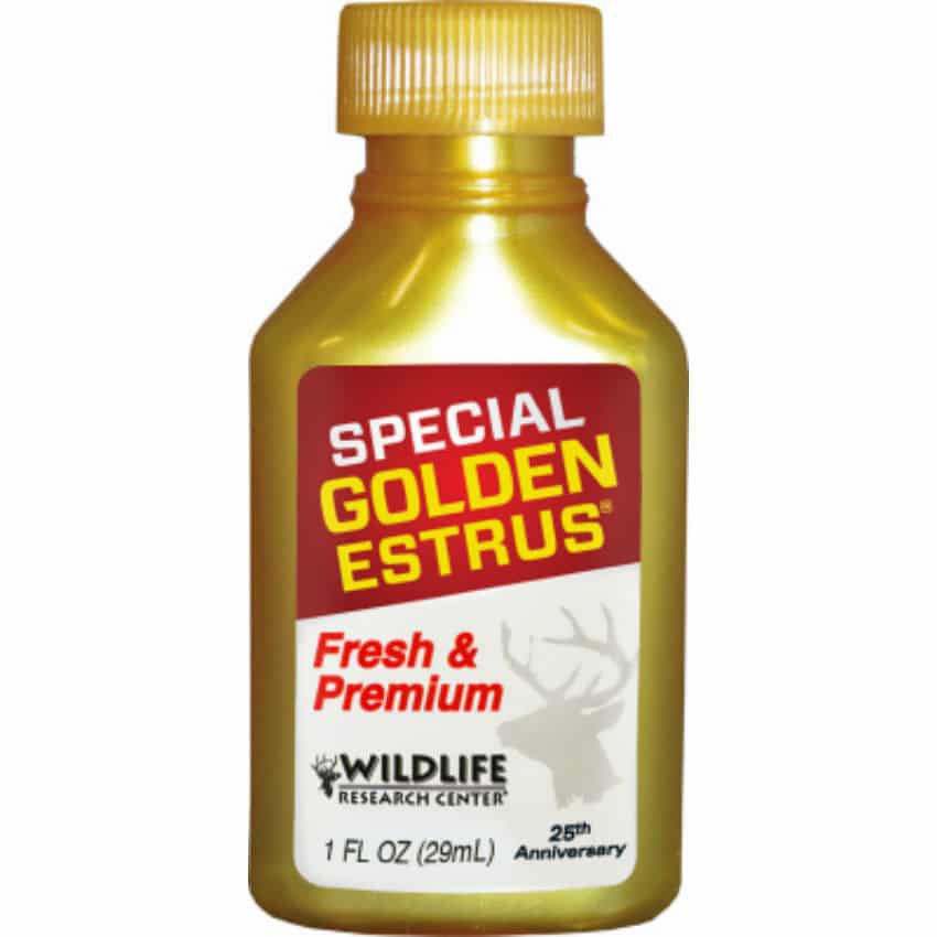 Wildlife Research Center Special Golden Estrus Doe Urine 1oz Bottle The Gold Standard 405