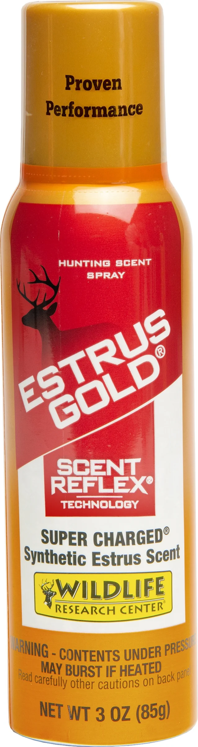 Wildlife Research Center Estrus Gold 3 oz Synthetic Doe Estrus Hunting Scent Spray