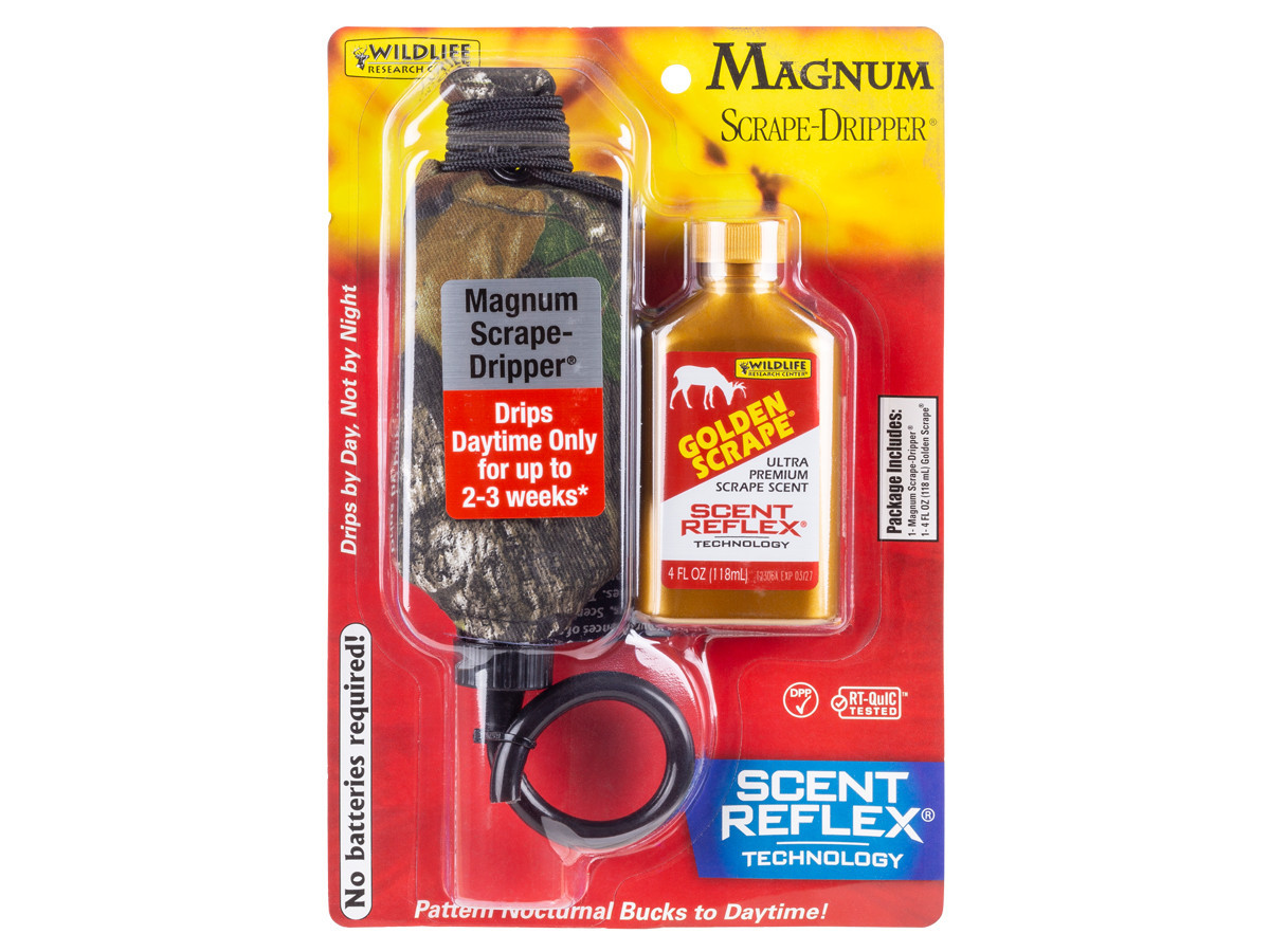 Wildlife Research Center Magnum Scrape Dripper with Golden-Scrape Scent