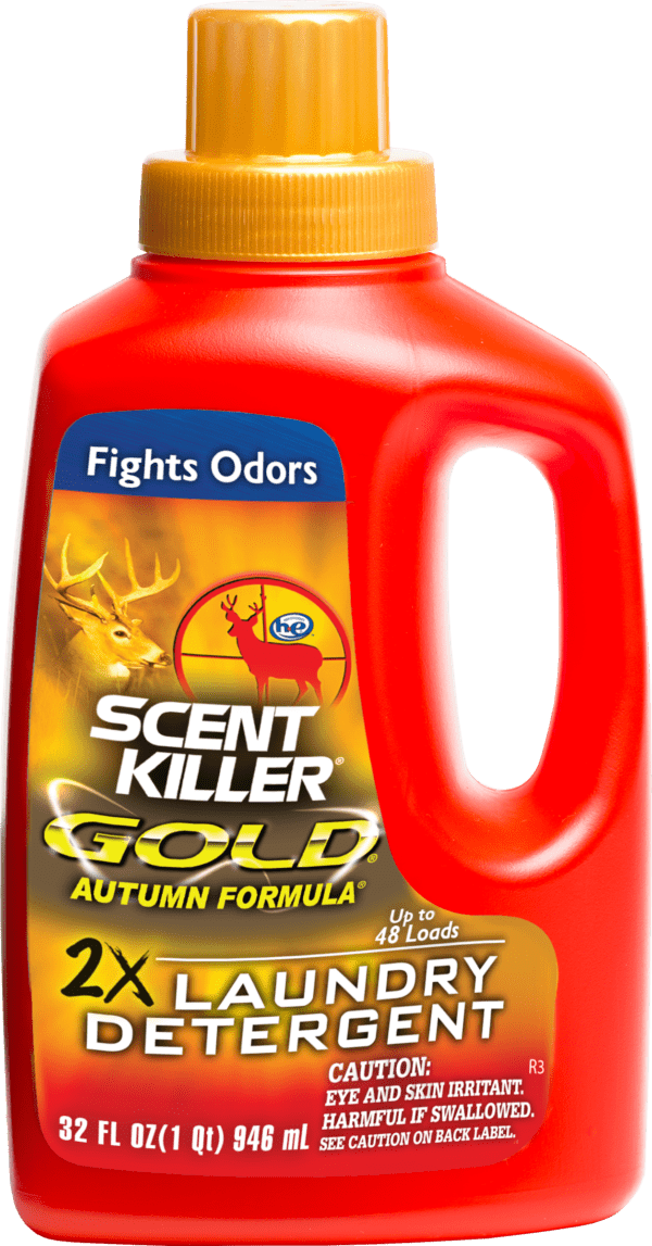 Wildlife Research Center, Scent Killer Gold, 32 fl oz Laundry Detergent Hunting Scent Elimination