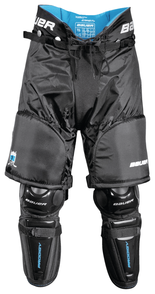 Bauer Prodigy Hockey Pant-Jock-Shin Guard Combination Bottoms - Youth