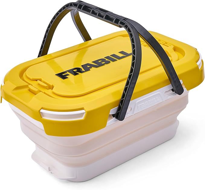 Frabill Collapsible Bait Bucket with Aerator