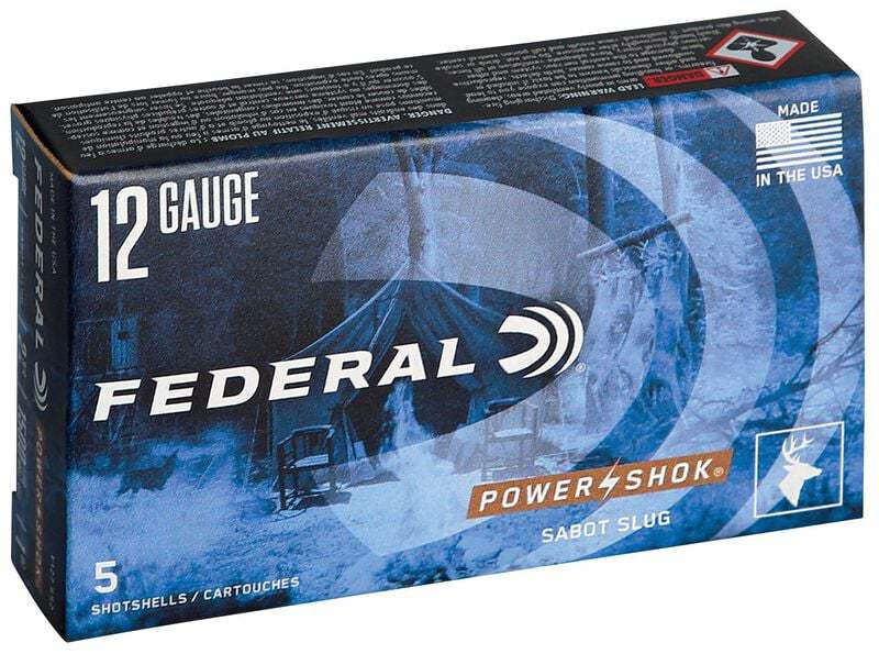 Federal Power Shok Sabot Slug 12 Gauge