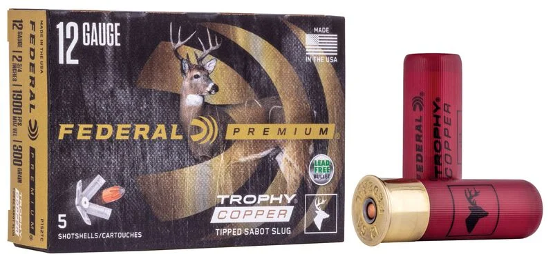 Federal Premium Trophy Copper 12 Gauge Sabot Slug