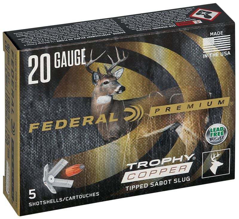 Federal Premium Trophy Copper 20 Gauge Sabot Slug