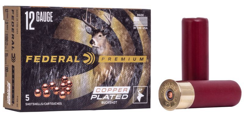 Federal Premium Copper Plated 12 Gauge Buckshot