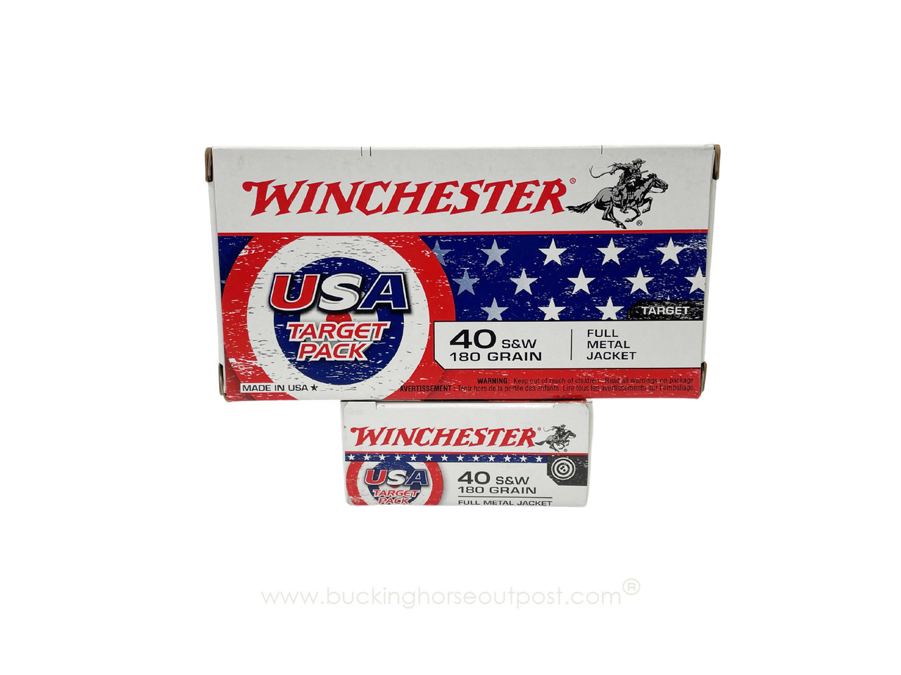 Winchester USA Target Pack 40S&W 