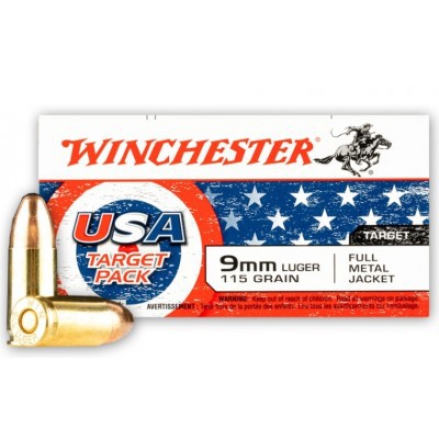 Winchester USA Target Pack 9mm Luger