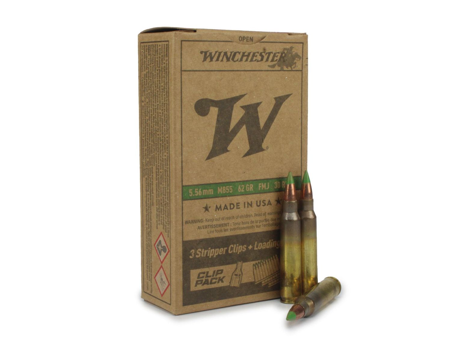 WInchester Clip Pack 5.56 M855