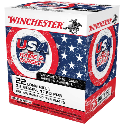 Winchester USA Target Pack 22LR 500 Rounds
